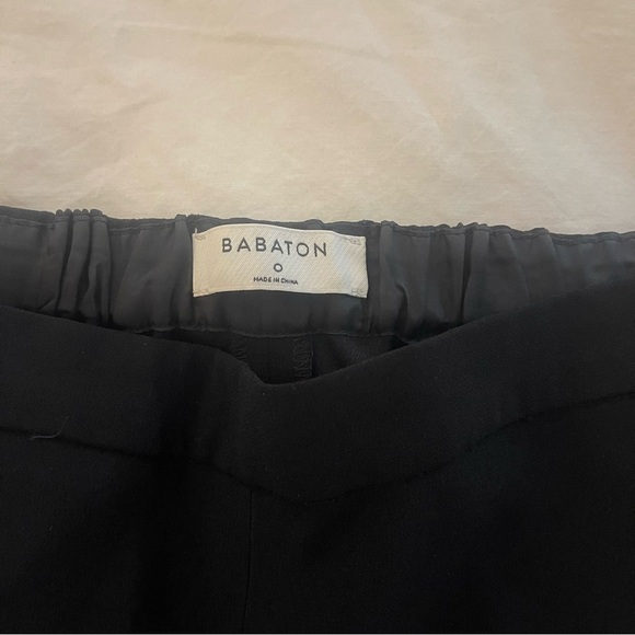 Aritzia Babaton Conan Cropped Black Pant Size 0 - Picture 2 of 9